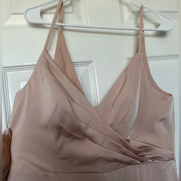 Azazie Dalilah Stretch Satin Dress - Picture 5 of 5